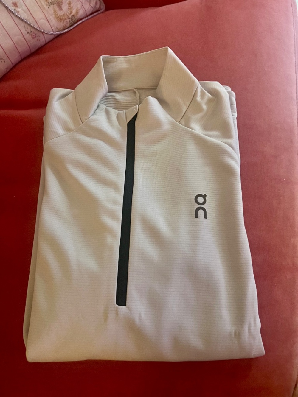 On Running Climate Quarter Zip Shirt Top Sz M - Picture 4 of 11